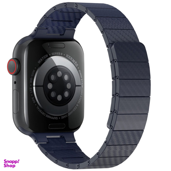 بند اپل واچ مگنتی ویوو مدل Carbon Fiber pattern magnetic Wi-WB009 مناسب اپل واچ سایز 38، 40 و 41 میلی‌ متر