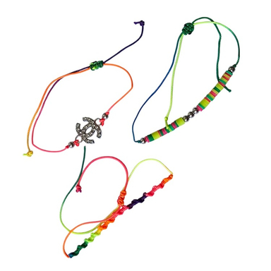 دستبند دخترانه طرح H&M کد 087 بسته 3 عددی