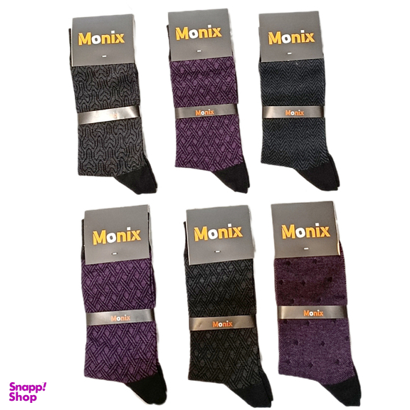 جوراب مردانه کد 03 مجموعه 6 عددی