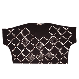 تیشرت زنانه کد 10100 رنگ مشکی