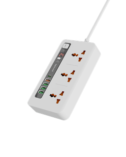 هاب چند پورت پرودو مدل Multi-Port Power HUB 4 طول 2 متر