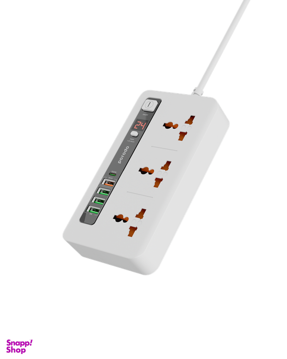 هاب چند پورت پرودو مدل Multi-Port Power HUB 4 طول 2 متر