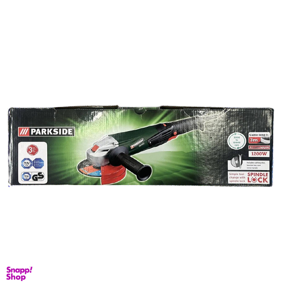 سنگ فرز وسط 1200 وات پارکساید مدل PWS 125 A1 Parkside
