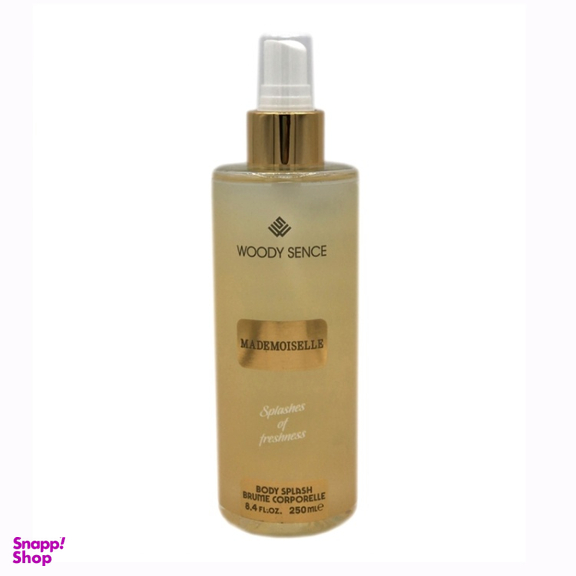 بادی اسپلش زنانه وودی سنس مدل Mademoiselle حجم 250 میلی لیتر