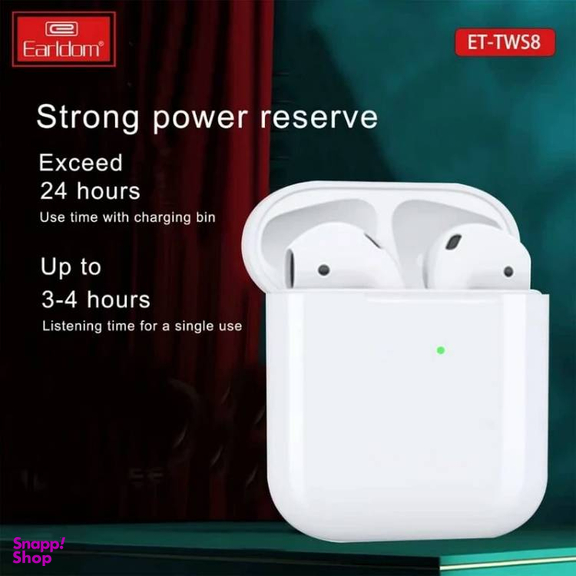 ایرفون بلوتوثی ارلدام مدل ET-TWS8