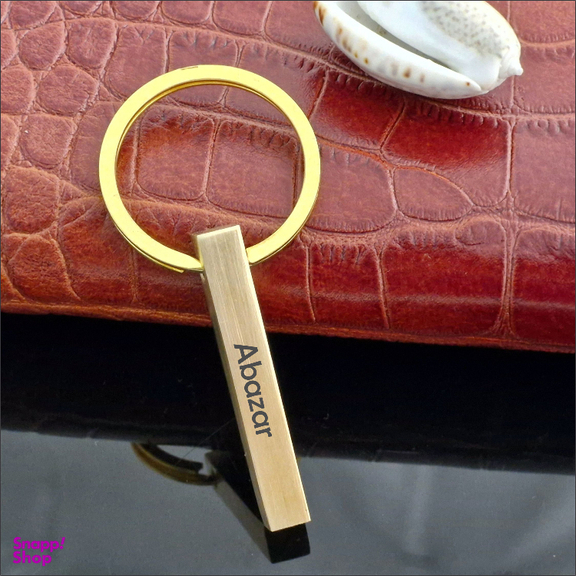 جاکلیدی گیلواره زراوشان مدل استوانه هویت اسم اباذر کد OS01