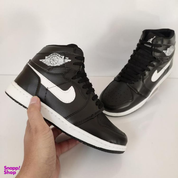 کفش پیاده روی طرح ایر جردن کد 004 رنگ مشکی