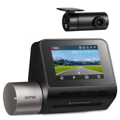 دوربین فیلم برداری خودرو سونتی می مدل 70mai Dual Dash Cam A510s RearCam RC11 به همراه دوربین عقب
