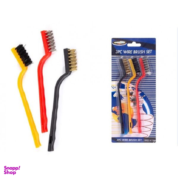 فرچه سیمی مسواکی مدل Three Roughness بسته 3 عددی