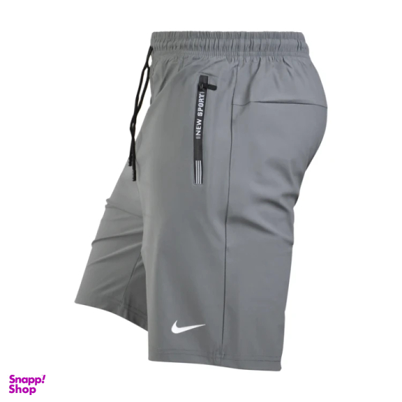 شلوارک ورزشی مردانه مدل GS-m-M-227535 رنگ طوسی