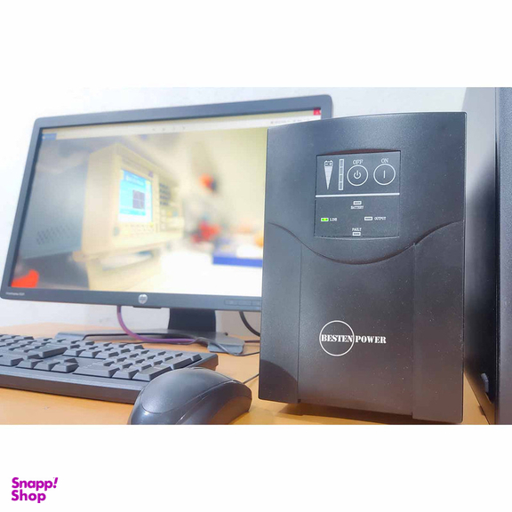 یو پی اس بستن پاور مدل BPL-2000VA-7Ah با ظرفیت 2000 ولت آمپر به همراه باتری داخلی