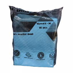 پد بهداشتی سگ مدل Eco-10 سایز ۶۰×90 سانتی متر بسته 10 عددی