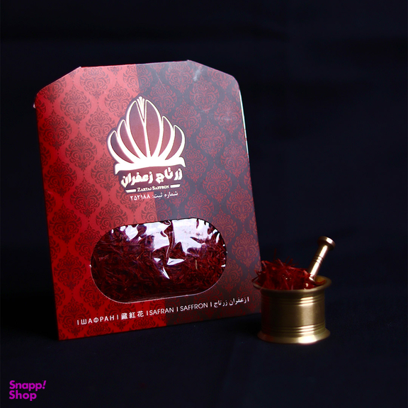 زعفران نگین زرتاج وزن 1 مثقال