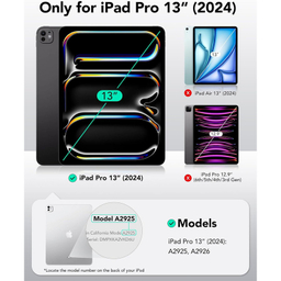 کاور تبلت سامورایی مدل FORTEX مناسب برای اپل iPad Pro 13 2024