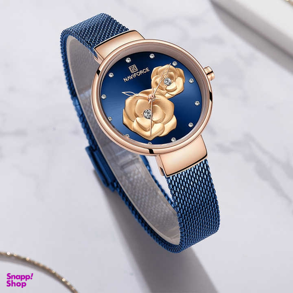 ساعت عقربه ای زنانه نیوی فورس مدل NF5013bl