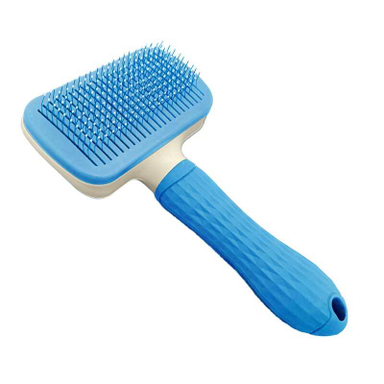 برس دانه ریز تخلیه مو سگ و گربه مدل مستطیل کد 3 سایز L