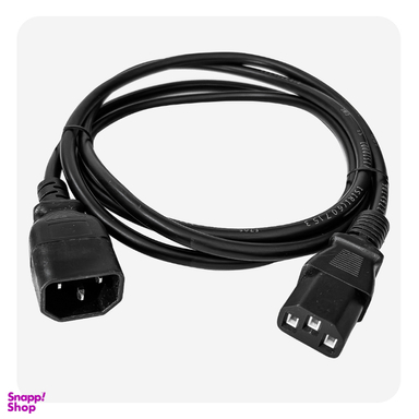 کابل برق بک تو بک گیگا فلکس مدل C13-C14 طول 1.5 متر