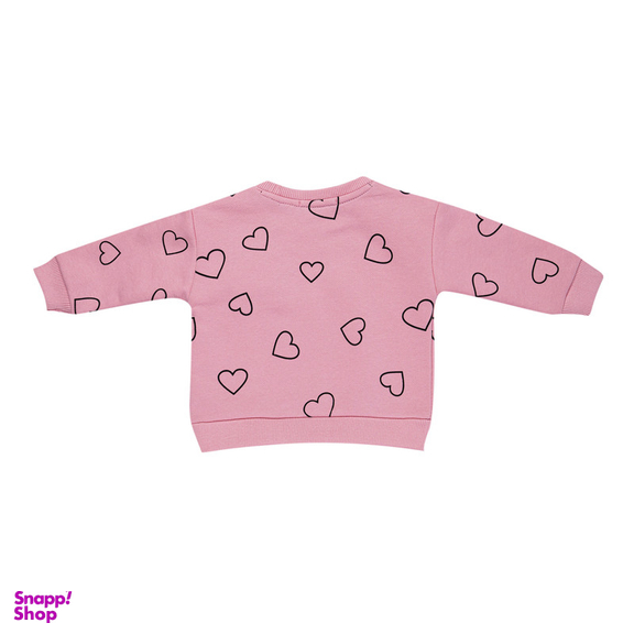 ست سویشرت آستین بلند و شلوار راحتی نوزادی فیورلا مدل قلب کد 25514