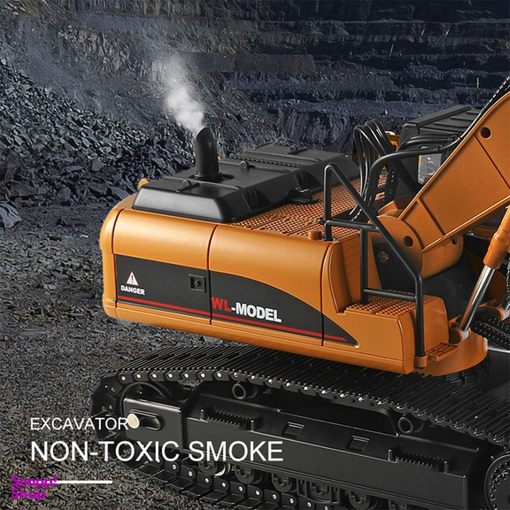 ماشین بازی کنترلی دبلیو ال تویز مدل 16800 RC Excavator