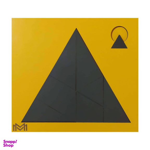 پازل 8 مهره مانا مدل مثلث سایز 20×23 سانتی‌ متر