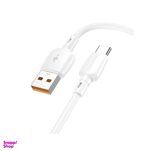کابل تبدیل USB به USB-C بروفون مدل BX93 100W طول 1 متر