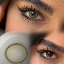 لنز رنگی هرا مدل NRA22 شماره 20 رنگ سبز مایل به طوسی