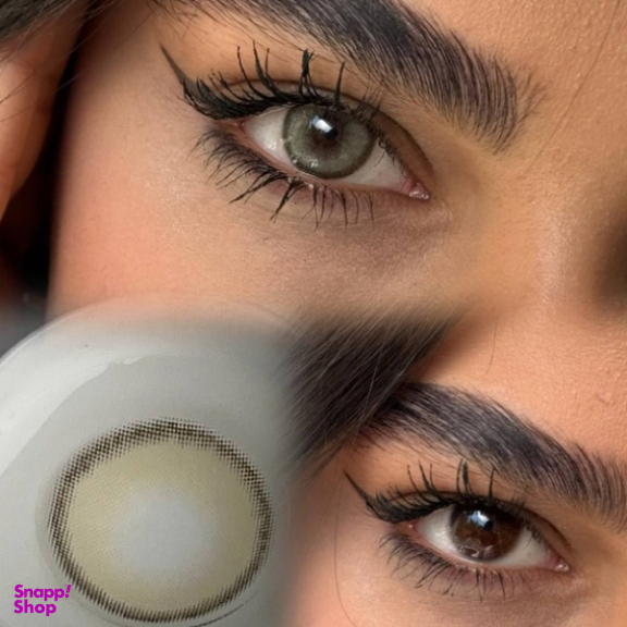 لنز رنگی هرا مدل NRA22 شماره 20 رنگ سبز مایل به طوسی