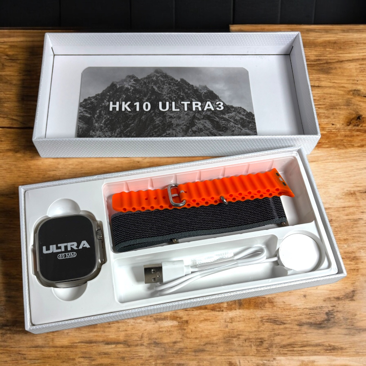 ساعت هوشمند مدل HK 10 Ultra3 نسخه 2025
