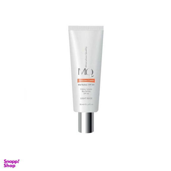 کرم ضد آفتاب ام کیو مدل بایوتچ SPF50 رنگ بژ روشن حجم 55 میلی لیتر