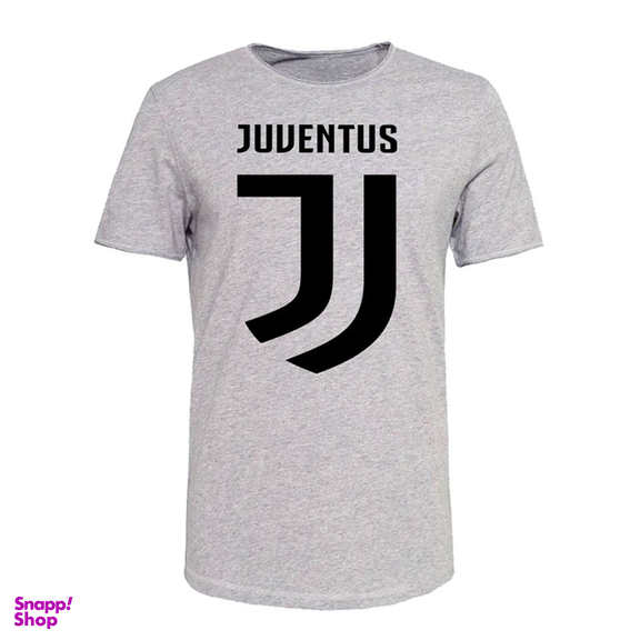 ست تیشرت و شلوارک مردانه طرح یوونتوس کد 63 رنگ طوسی فری سایز