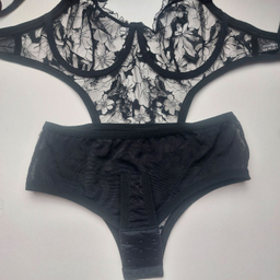 بادی زنانه نوشه پوش کد 90001 رنگ مشکی