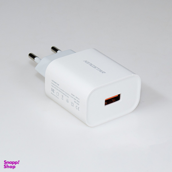 شارژر دیواری 18 وات کینگ استار مدل KW141A همراه کابل MicroUSB