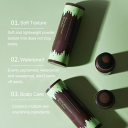 پودر پرپشت کننده مو مایگل مدل Pearl وزن 1.1 گرم رنگ قهوه ای