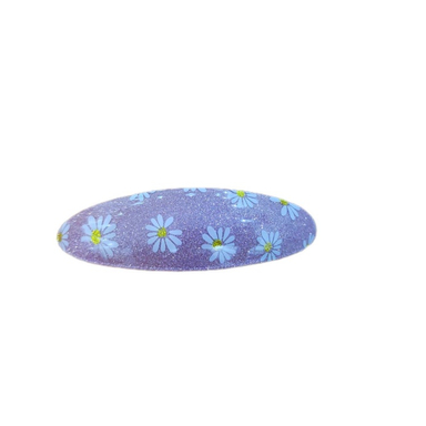 گیره مو دخترانه طرح گل بابونه کد 055