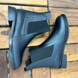 نیم بوت زنانه مدل ساحل کد 1251 رنگ مشکی