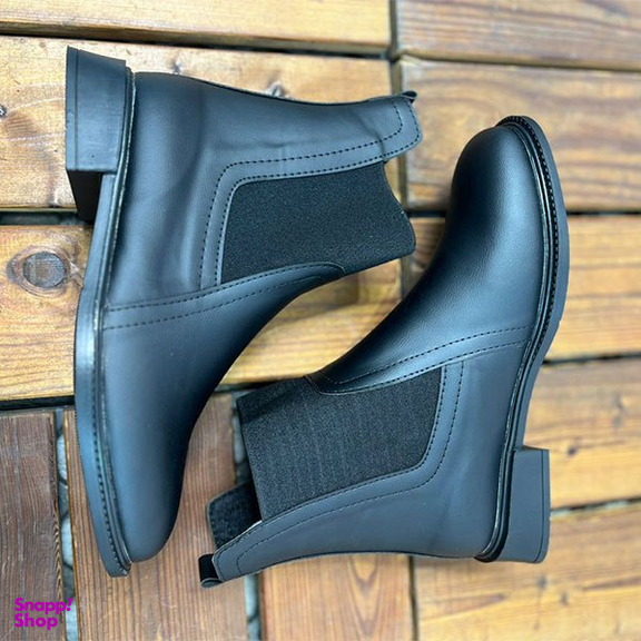 نیم بوت زنانه مدل ساحل کد 1251 رنگ مشکی