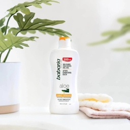 ژل بعد از آفتاب گرفتن باباریا مدل  آلوئه ورا حجم 300 میلی لیتر