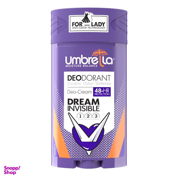 استیک ضد تعریق زنانه آمبرلا مدل Dream Invisible حجم 90 میلی لیتر