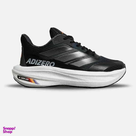 کفش ورزشی مردانه مدل adizero رنگ طوسی