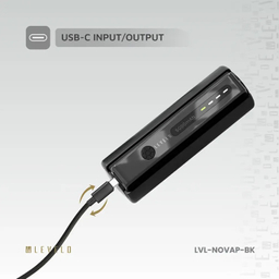 پاوربانک و چراغ قوه لولو مدل LVL-NOVAP-BK ظرفیت 5000 میلی آمپر ساعت