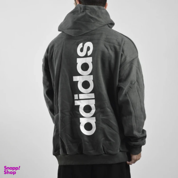 هودی ورزشی مردانه مدل GS-m-M-263506 رنگ خاکستری