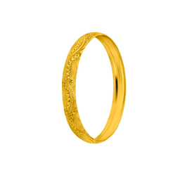 النگو طلا ۱۸ عیار زنانه اقلیمه کد LT239 سایز 3