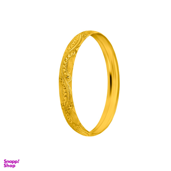 النگو طلا ۱۸ عیار زنانه اقلیمه کد LT239 سایز 3