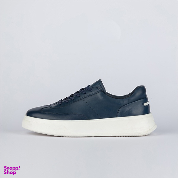 کفش چرم مردانه پانوپا مدل ونس 018 رنگ سفید