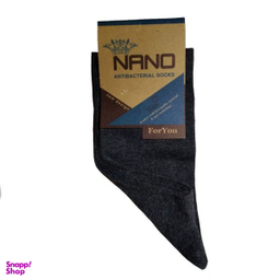 جوراب مردانه مدل نانو نخی اسپرت ساق بلند بسته 12 عددی