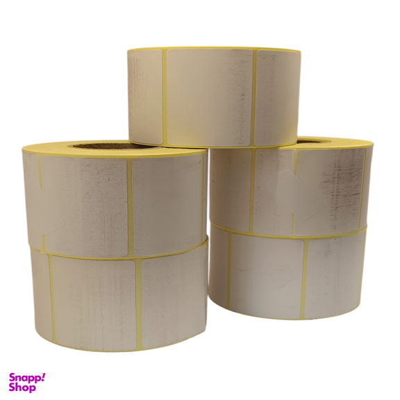 لیبل حرارتی سایز 57x40 میلی متر بسته 5 عددی