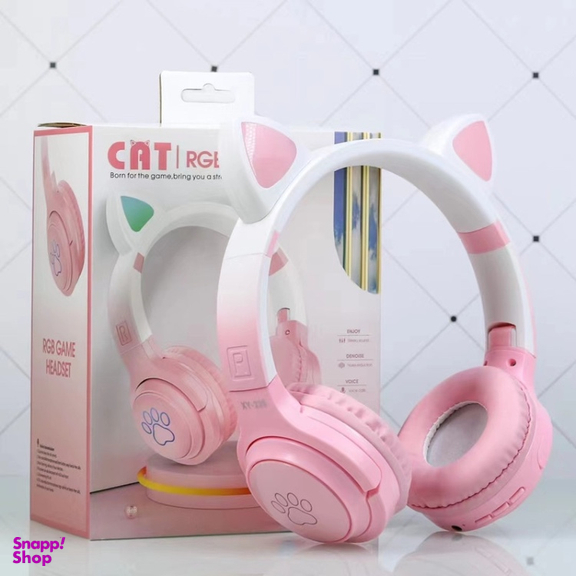 هدفون بلوتوثی طرح گربه ای مدل XY-226
