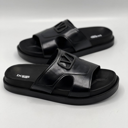 صندل طبی مردانه دوریس مدل پرهام کد 02 رنگ مشکی