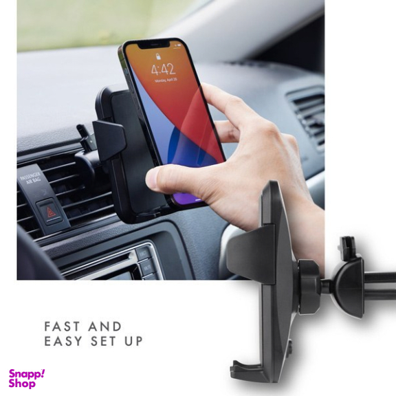 هولدر موبایل داخل خودرو پاورولوژی مدل Airgrip Cradle Vent Mount PUCVMBK