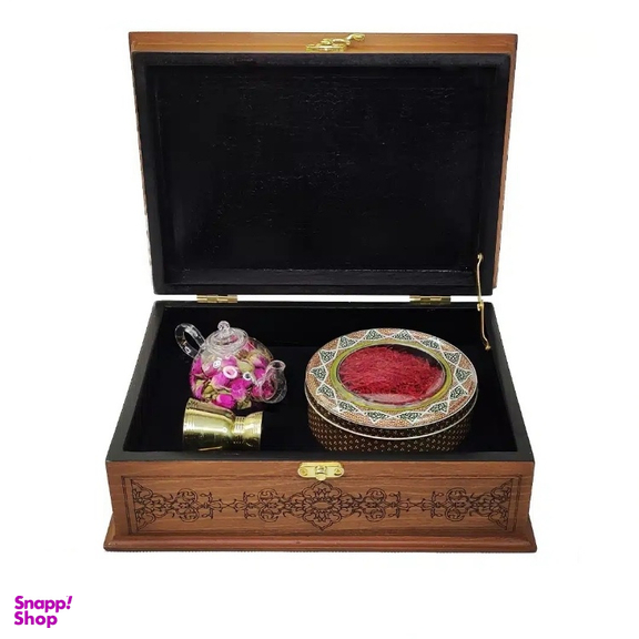 ست هدیه زعفران ستاره زعفرانیه مدل کتایون